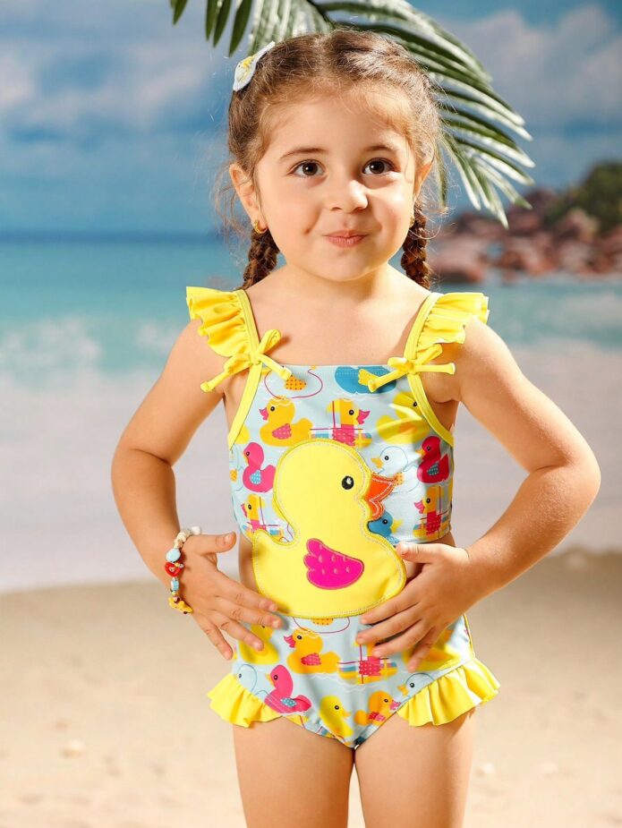Traje de baño pato