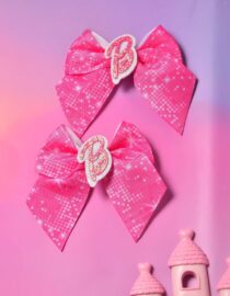 Moño Barbie rosa