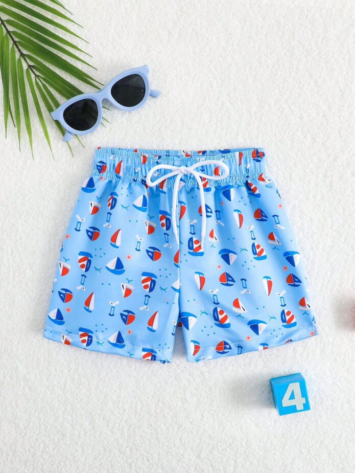 Traje de baño barcos