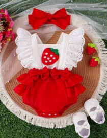 Body bebé fresa 🍓