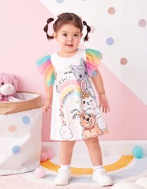 Vestido mangas arcoíris 🌈