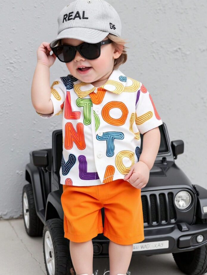 Set letras multicolor
