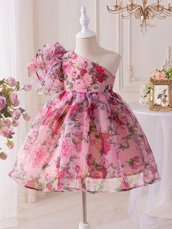 Vestido floral elegante
