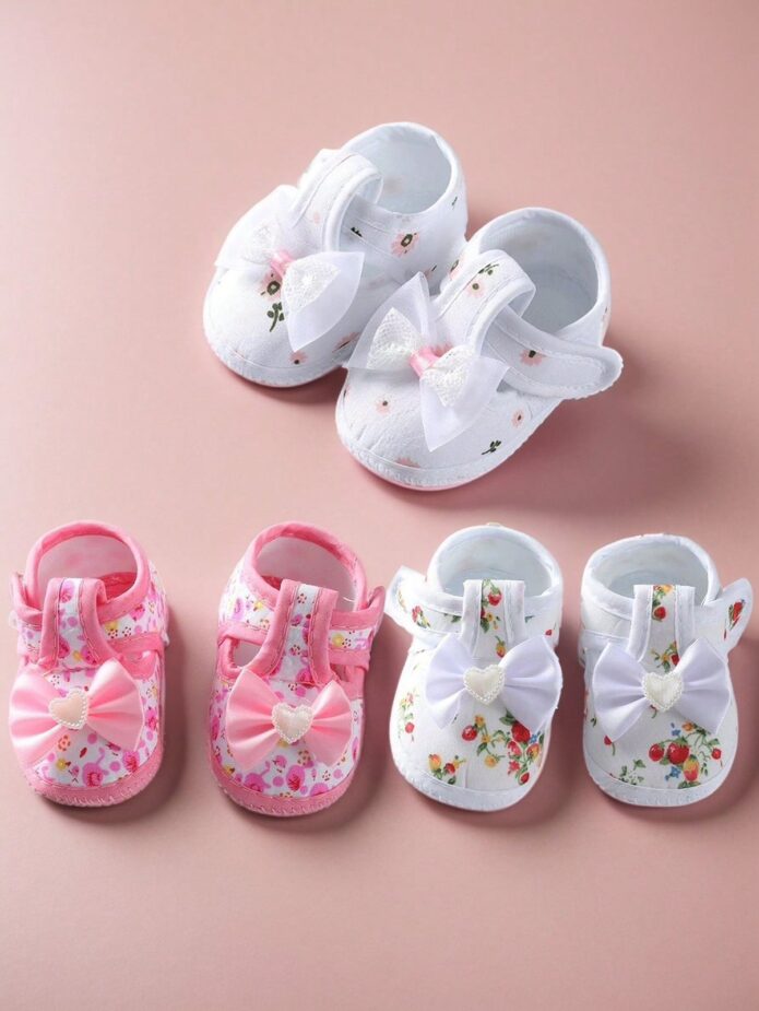 Tenis flores y moño