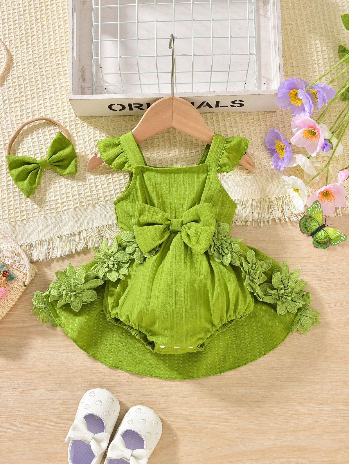 Enterizo Verde verano