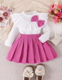 Falda tablones rosa pretty girl